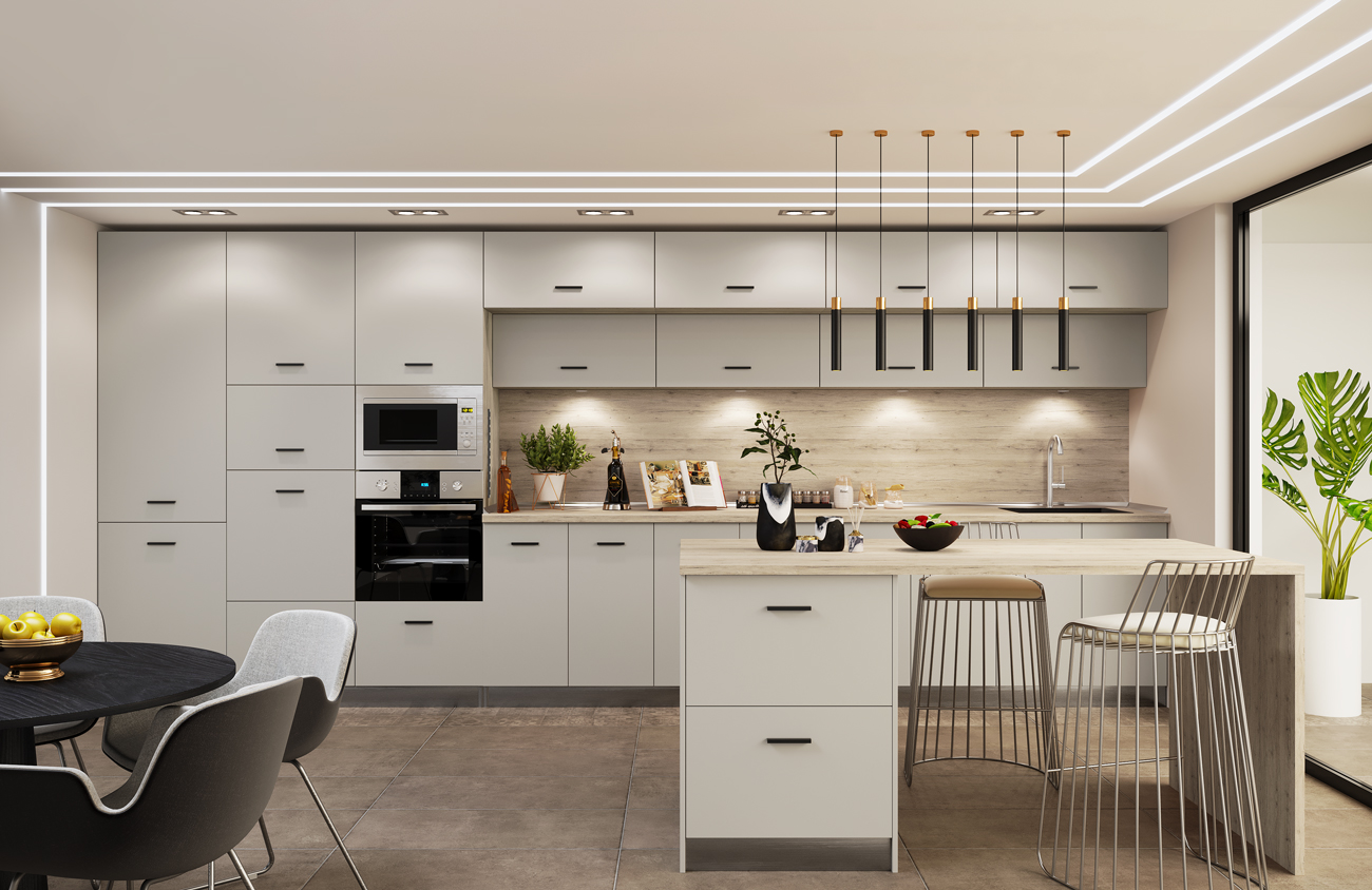 Как да избереш правилните цветове за кухненските шкафове?