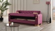 Диван Анталия триместни бордо - изглед 3