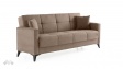 Диван Мира триместни кафяв - изглед 2