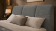 Тапицирана спалня 180/200 Ариоса с включен матрак Sleep Nuvia 180/200 сив - изглед 2