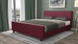 Тапицирана спалня 160/200 Елана с включен матрак Sleep Nuvia 160/200 червен - изглед 1