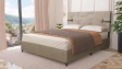 Боксспринг легло 160/200 Геника с включен матрак Sleep Nuvia 160/200 кафяв - изглед 1