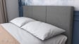 Тапицирана спалня 160/200 Гера с включен матрак Sleep Nuvia 160/200 сив - изглед 2