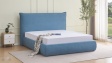 Тапицирана спалня 160/200 Намира с включен матрак Sleep Nuvia 160/200 деним - изглед 1