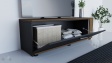 ТВ шкаф Ангел песаро с графит - изглед 8