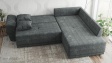 Ъглов диван Фабио с посока графит - изглед 4