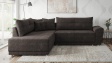 Ъглов диван Фабио с посока кафяв - изглед 2