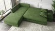 Ъглов диван Монтело с посока зелен - изглед 4