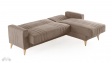 Ъглов диван Омега универсален ъгъл кафяв - изглед 9