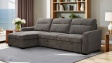 Ъглов диван Велуто универсален ъгъл кафяв - изглед 2