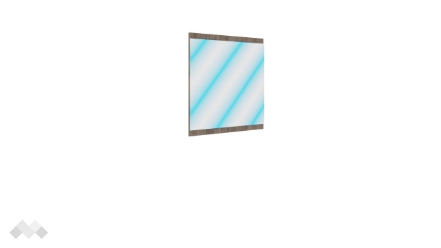 Огледало Комо орех селект тъмен