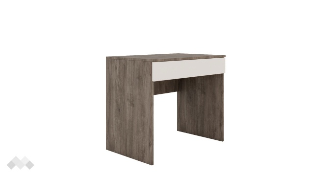 Тоалетка Комо орех селект тъмен с кашмир