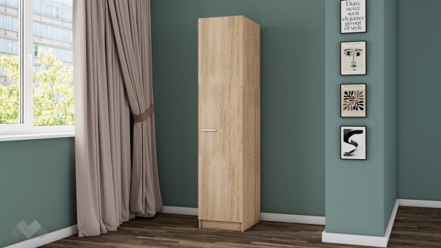 Гардероб Арго еднокрилни дъб сонома