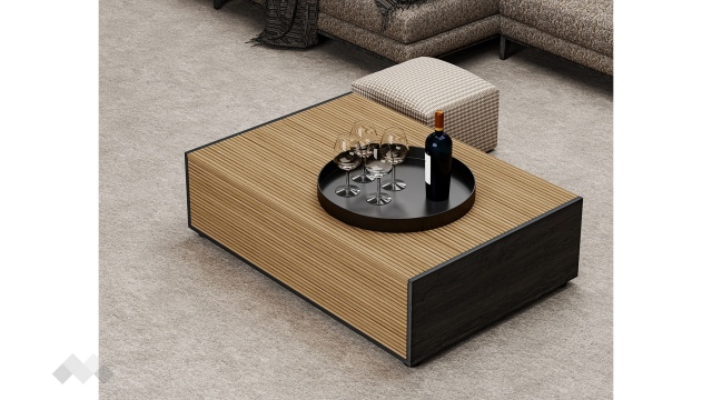 Холна маса Ирен дъб гардън с дъб герано