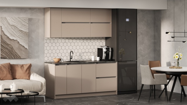 Кухня Норд А4 модулни кашмир със сиво