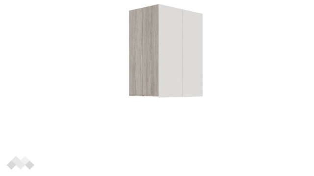 Надстройка Комо дъб ърбан ойстър с бяло