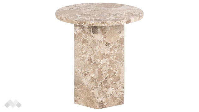 Трапезна маса Наксос неразтегателни кафяв мрамор