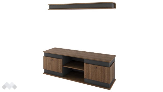 ТВ шкаф Купър песаро с графит