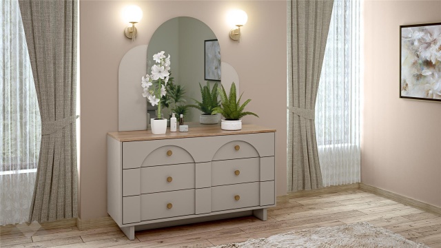 Скрин Рена дъб кадис с пясъчен камък