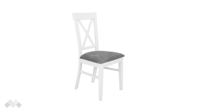 Трапезен стол Амару бял - МебелМаг Трапезен стол Амару бял