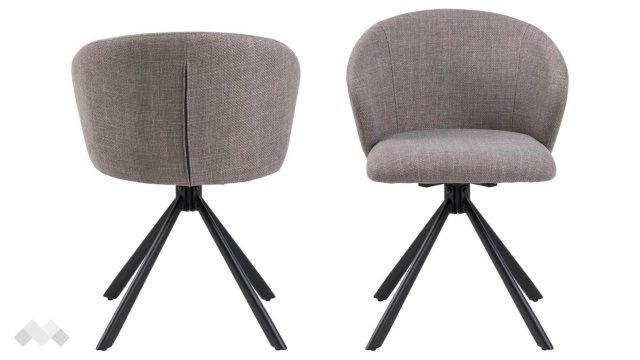 Трапезен стол Павиана кафяв