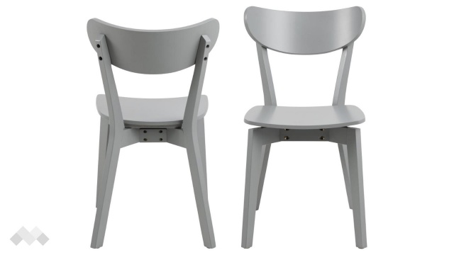 Трапезен стол Роксби сив