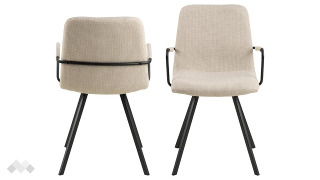 Трапезен стол Селина бежов