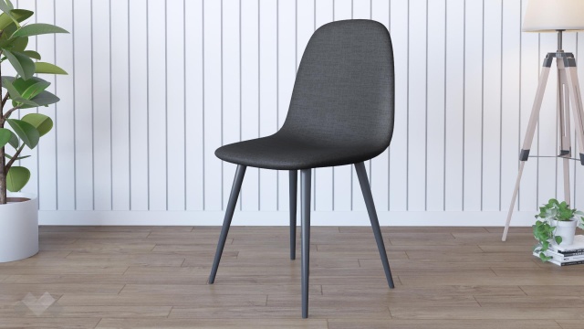 Трапезен стол Тиаго сив