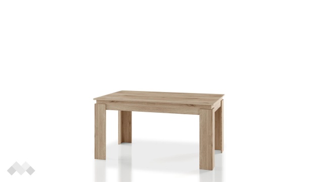 Трапезна маса Лизи неразтегателни сонома арвен - МебелМаг Трапезна маса Лизи неразтегателни сонома арвен