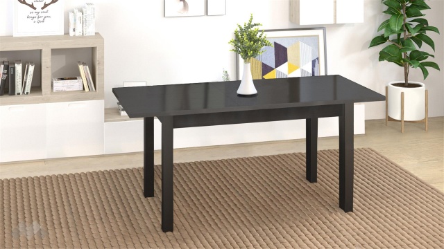 Трапезна маса Нати L разтегателни венге - МебелМаг Трапезна маса Нати L разтегателни венге