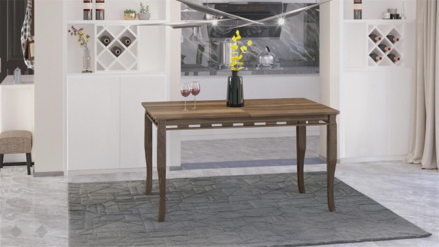 Трапезна маса Париж L разтегателни светъл орех