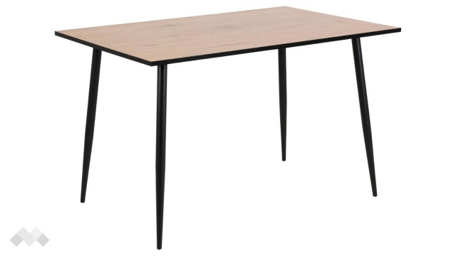 Трапезна маса Уилма неразтегателни дъб натурал с черено - МебелМаг Трапезна маса Уилма неразтегателни дъб натурал с черено