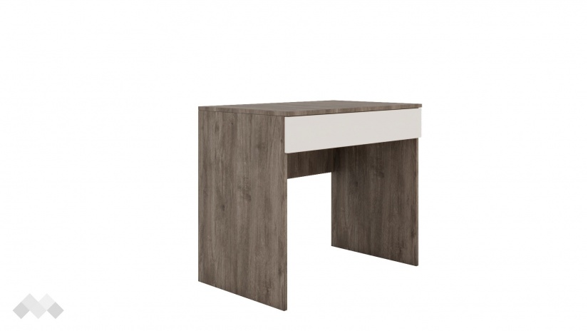 Тоалетка Комо орех селект тъмен с кашмир - изглед 1 - МебелМаг Тоалетка Комо орех селект тъмен с кашмир - изглед 1