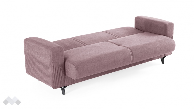 Диван Атон триместни лилав - изглед 5