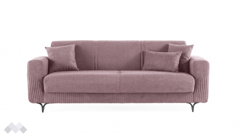 Диван Атон триместни лилав - изглед 3