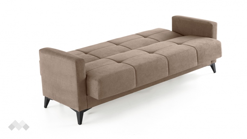 Диван Мира триместни кафяв - изглед 5