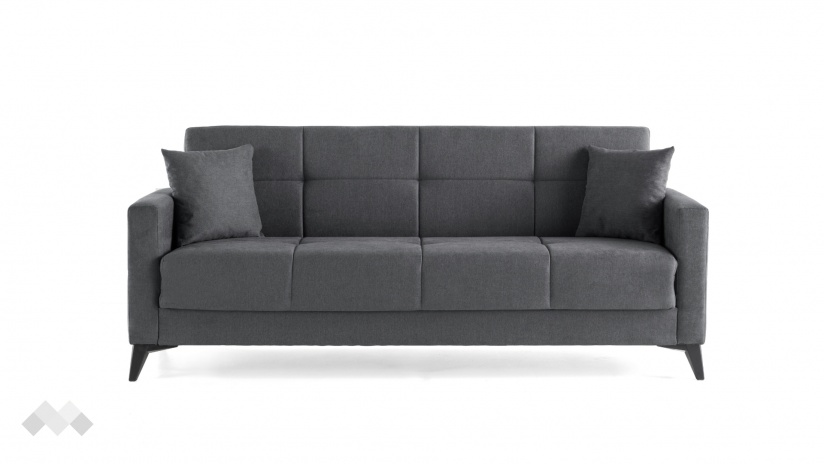 Диван Мира триместни сив - изглед 3