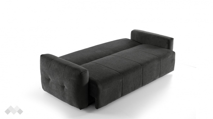 Диван Бахама триместни графит - изглед 5