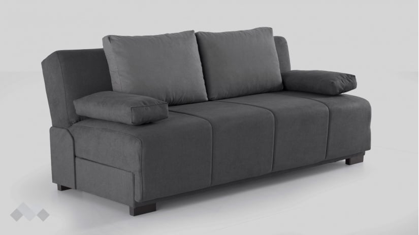 Клик-клак канапе Бостън триместни сив - изглед 2