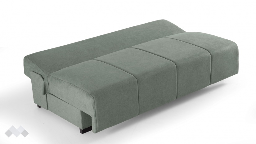 Клик-клак канапе Бостън триместни зелен - изглед 5