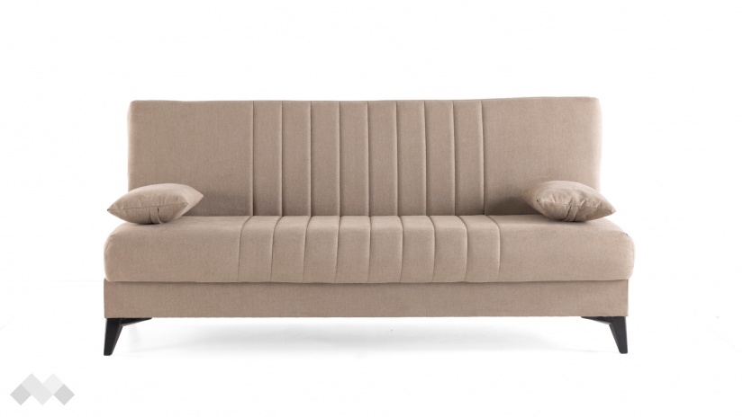 Клик-клак канапе Кенто триместни кафяв - изглед 2