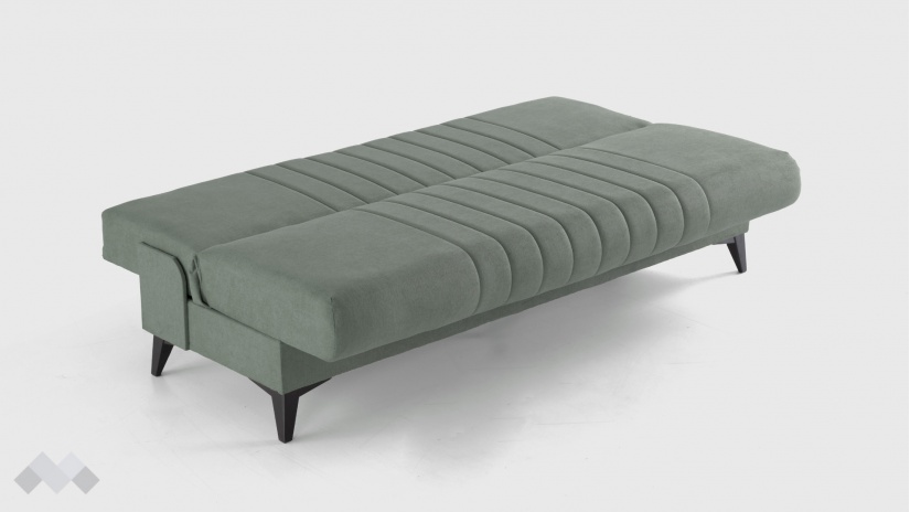 Клик-клак канапе Кенто триместни зелен - изглед 5