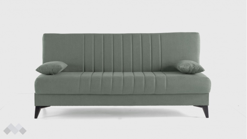 Клик-клак канапе Кенто триместни зелен - изглед 3