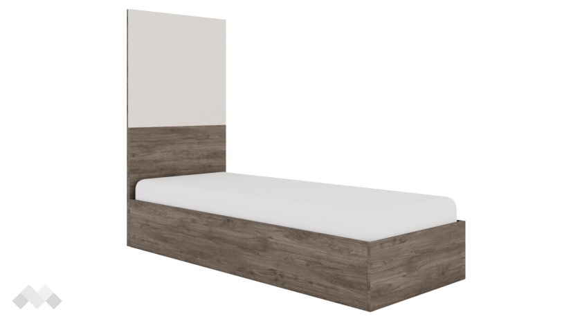 Легло 82/190 Комо орех селект тъмен - изглед 1