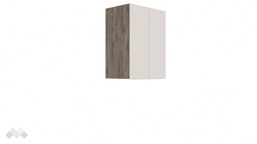 Надстройка Комо орех селект тъмен с кашмир - изглед 1 - МебелМаг Надстройка Комо орех селект тъмен с кашмир - изглед 1