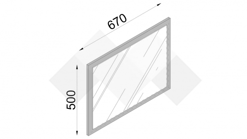 Огледало Селтик келтски дъб - изглед 2