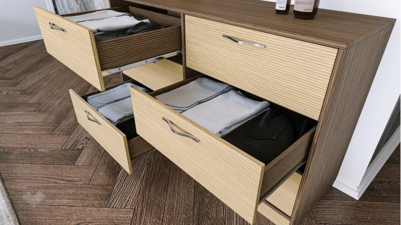 Скрин Мирела дъб линеа с орех линеа - изглед 3