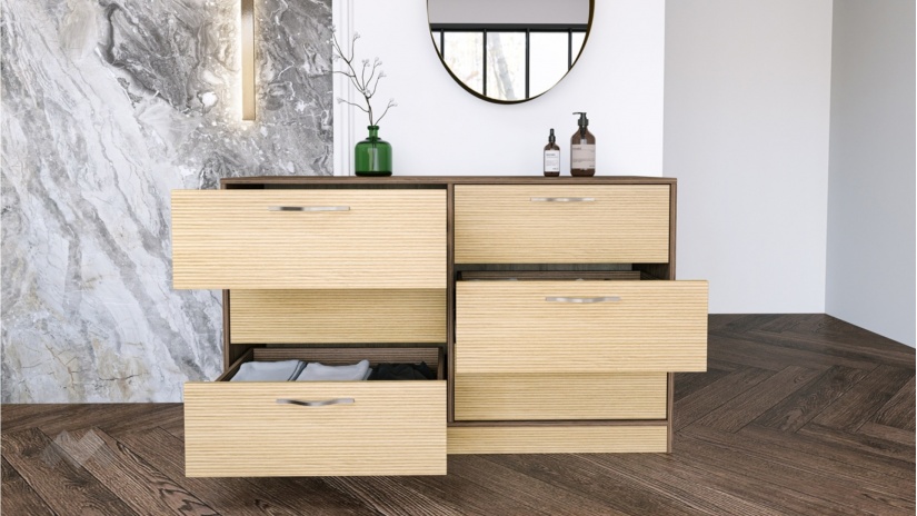 Скрин Мирела дъб линеа с орех линеа - изглед 2