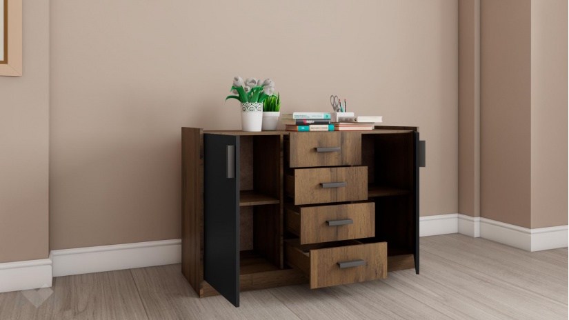 Скрин Хироу дъб вотан с черно шагре - изглед 2