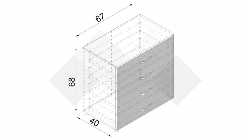 Скрин Селтик келтски дъб със светло сиво - изглед 3